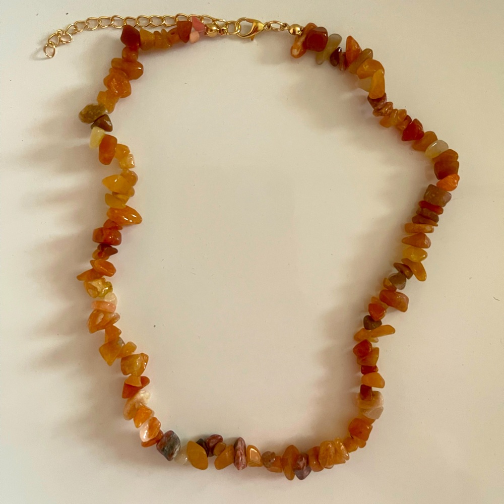 Carnelian necklace